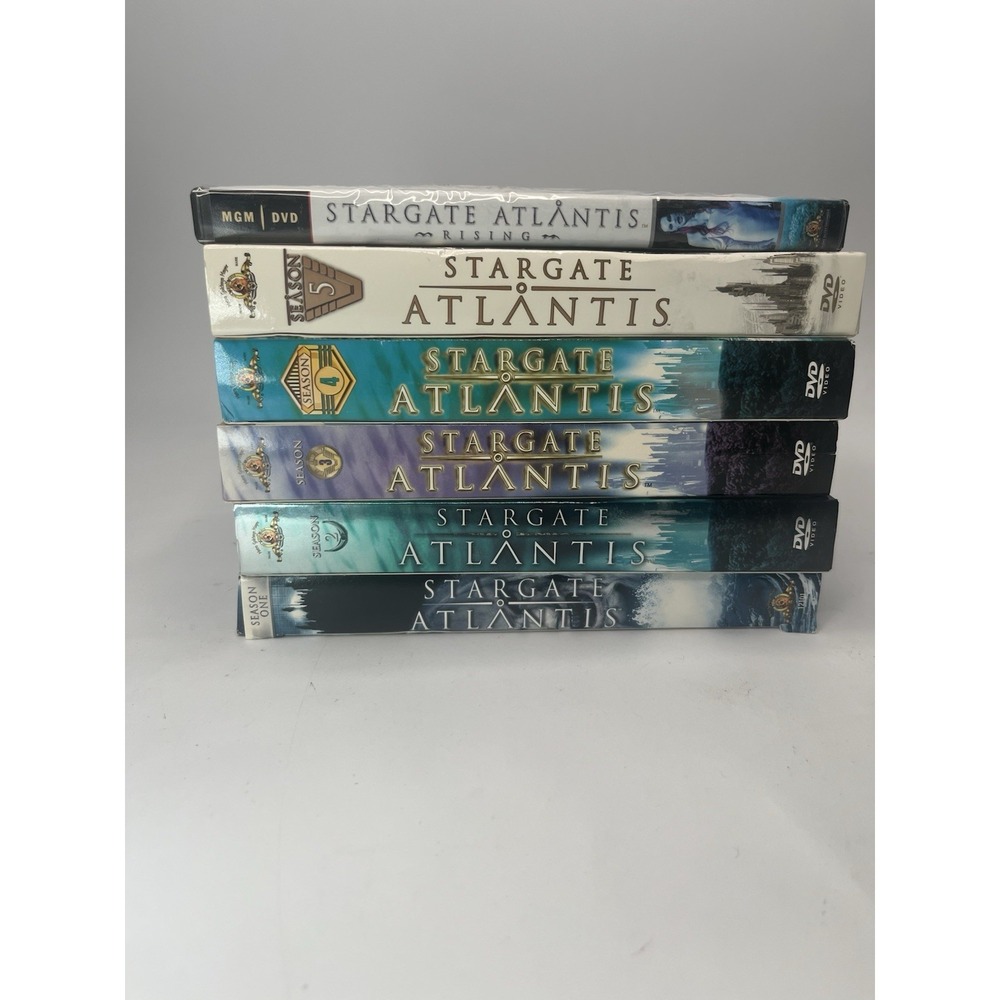 Stargate Atlantis: The Complete Series Season 1-5 DVD Bundle